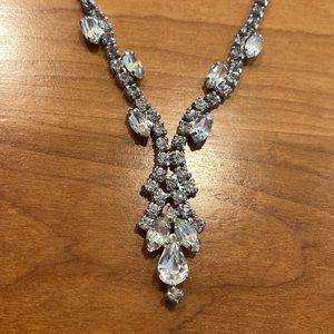 Vintage Rhinestone Choker Necklace